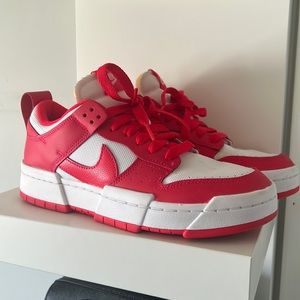 Wmens dunk low disrupt ‘siren red’ ❤️